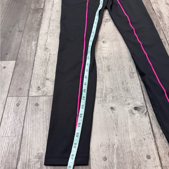 Savage x Fenty Hotline High Waist Leggings Black Caviar Pink Medium NEW NWT - Picture 10 of 10